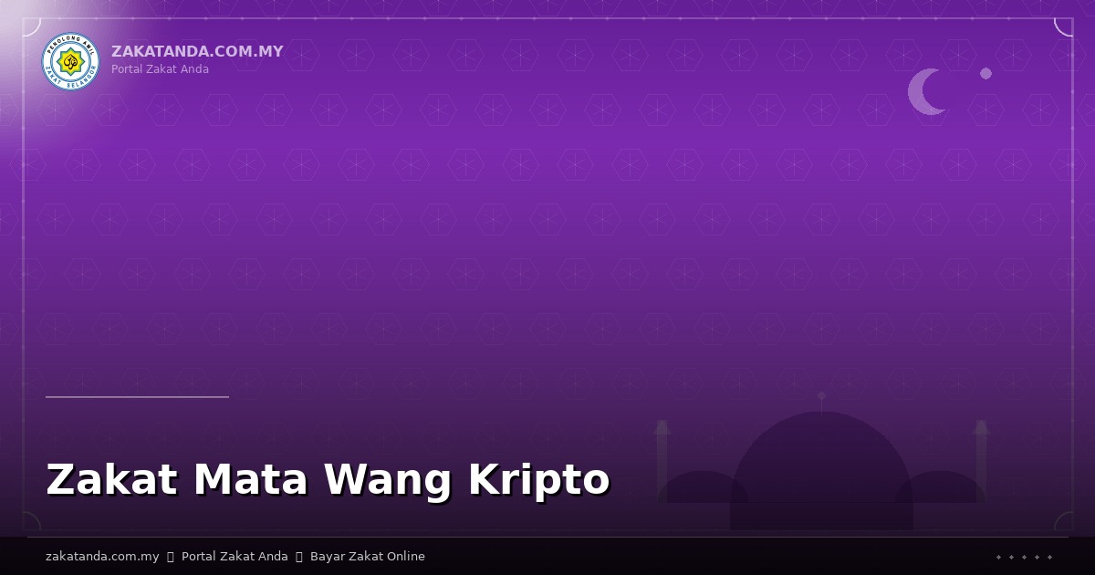 Zakat Mata Wang Kripto