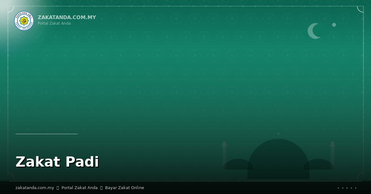 Zakat Padi