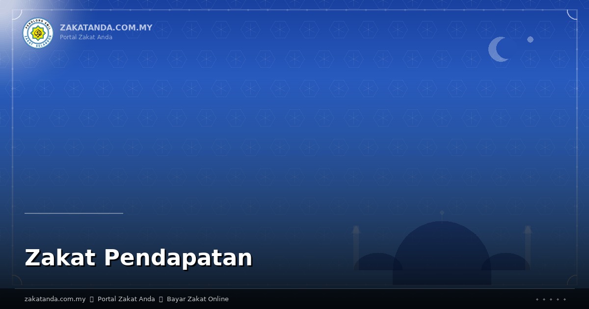 Zakat Pendapatan